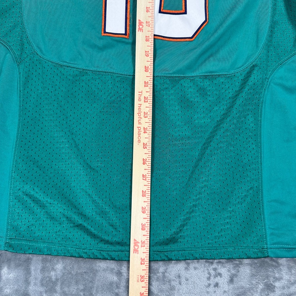 Nike Miami Dolphins Dan Marino 13 Stitched NFL Jersey Teal Mens 48 XL - Picture 10 of 12